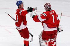 Němec a Kovář v utkání Česko - Norsko