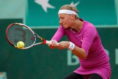 Petra Kvitová v osmifinále French Open 2012