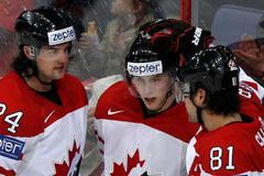 Benn, Nugent-Hopkins a Sharp v utkání Kanada - Francie