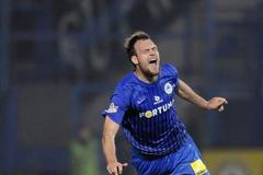 Rabušic padá přes Kubáně v zápase Liberec - Slovácko 0:0