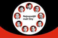 grafika - Čína - nejmocnější muži Číny