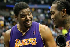 Andrew Bynum z Los Angeles Lakers