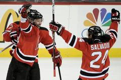 New Jersey Devils - Philadelphia Flyers (Kovalčuk, Salvadro, Židlický)