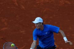 Tomáš Berdych v osmifinále French Open 2012