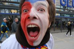 Česko - Švédsko, fotky fanoušků na hokejovém šampionátu