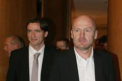Vladimír Šmicer a Michal Bílek