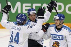 MS v hokeji 2012: Finsko - Slovensko (Granlund, Imonem, Kapanen, radost)