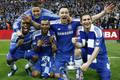 Chelsea s FA Cupem - oslava