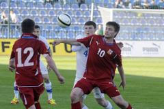 Tomáš Wágner a Egon Vůch v dresu české reprezentace do 21 let