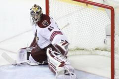 Brankář Phoenixu Smith (NHL, Stanley cup)