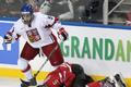 Hokejový útočník Martin Frk na juniorském MS 2010