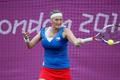 Česká tenistka Petra Kvitová hraje s Ukrajinkou Katerynou Bondarenkovou o postup do druhého kola na OH 2012 v Londýně.