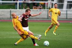 Dukla - Sparta: Krejčí a Gedeon