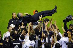 Real slaví titul po zápase v Bilbau