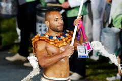 Slavnostní zahájení olympijských her 2012 (Londýn) - nástup