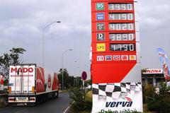 Cena benzín 24.8. 2012