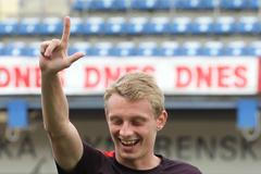 Trénink fotbalistů pražské Sparty (Krejčí)