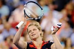 Kim Clijstersová v 1. kole US Open 2012