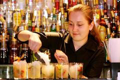 Příprava koktejlů