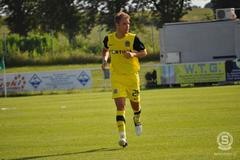 Španělský fotbalista Pablo Gil v dresu pražské Sparty.