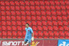 Kamil Čontofalský v utkání Slavia - Hradec