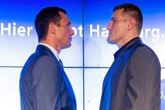 Před boxerským utkáním Vladimir Kličko - Mariusz Wach