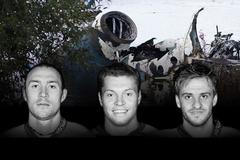 Letecká tragédie - úvodní fotka (Marek, Rachůnek, Vašíček)