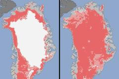 Tání ledu v Grónsku