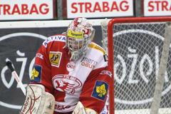Brankář Miroslav Kopřiva (HC Slavia Praha)