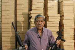 Foto: Ilegální výroba zbraní na Filipínách