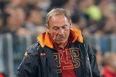 Trenér AS Řím Zdeněk Zeman