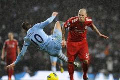 Liverpool - Manchester City (Martin Škrtel, Edin Džeko)