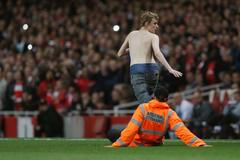 Arsenal vs. Coventry, anglický ligový pohár - fanoušek