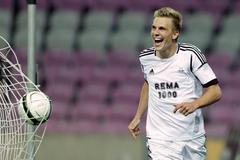 Bořek Dočkal slaví gól v dresu Rosenborgu Trondheim