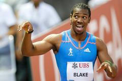 Blake na mítinku v Lausanne