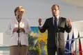 Angela Merkelová a Francois Hollande