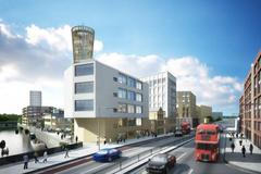 Vizualizace "IKEA čtvrti" v Londýně