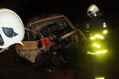 Nehoda tahače a sanitky