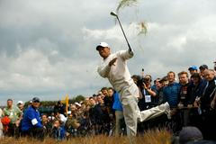 Tiger Woods na British Open 2012