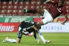 Sparta vs. Olomouc, utkání Gambrinus ligy (Blaha, Kweuke)