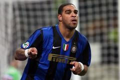 Brazilský kanonýr Adriano ještě v dresu Interu Milán