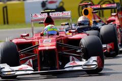 Odvážný manévr Felipe Massy v Singapuru