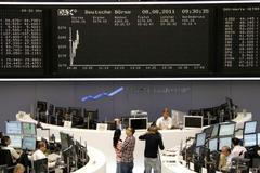 Akciový propad ve Frankfurtu