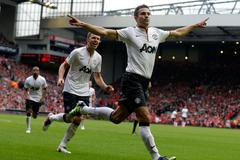 Robin van Persie (Manchester United) - radost