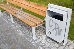 Sprejer poničil opravený park