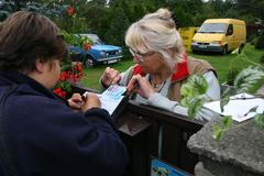 Motorizované doručování pošty na Příbramsku