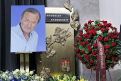 Radek Brzobohatý - pohřeb