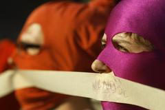 pussy riot - protest - varšava