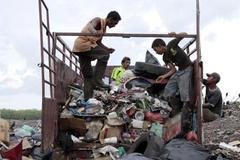 Smetiště skládka odpadky