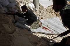 Foto: Boje v syrském Aleppu nekončí